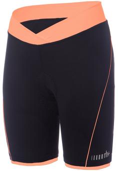 RH+ Pista W Short Fahrradtights Damen black-apricot