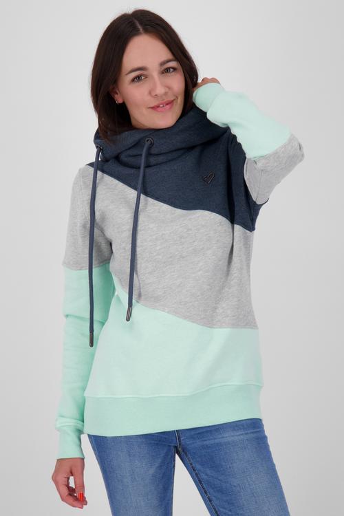 Rückansicht von ALIFE AND KICKIN StacyAK A Sweatshirt Damen mint melange