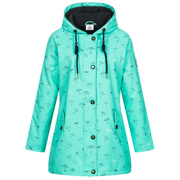 ANKERGLUT ANKERGLUT ANKERGLUTMEER Regenjacke Damen - turquoise - 0 | SportScheck