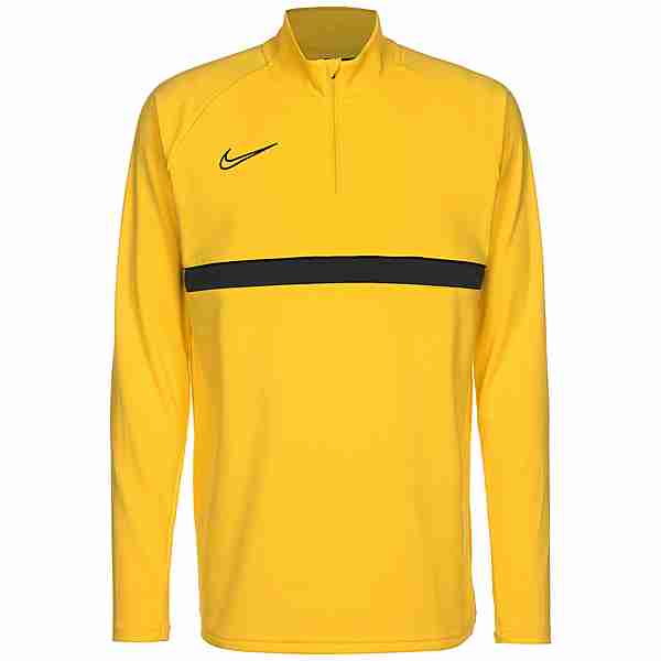 Nike Academy 21 Drill Funktionsshirt Herren gelb / schwarz