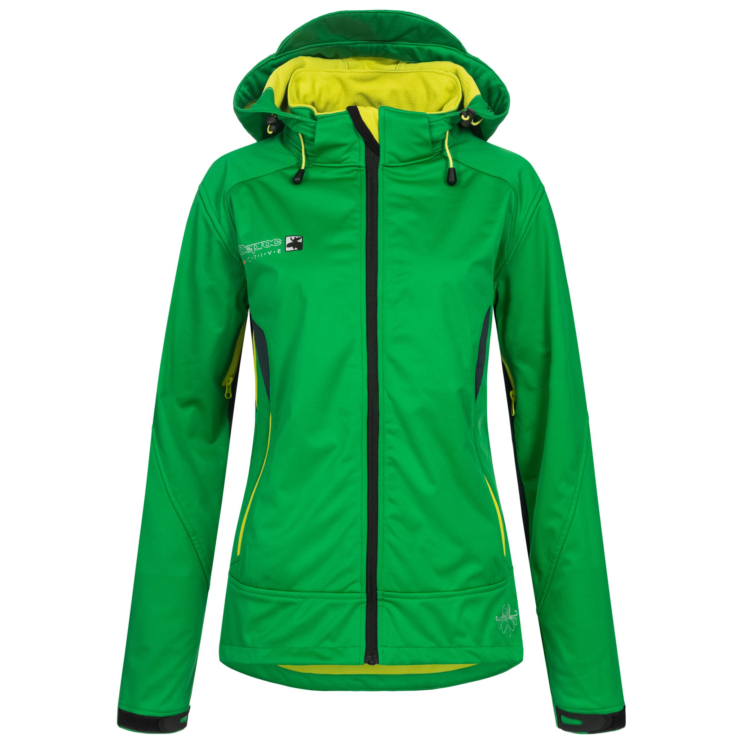 Softshelljacke von WOMEN DEPROC Shop Peak Downton Online SportScheck kaufen im Damen grün active