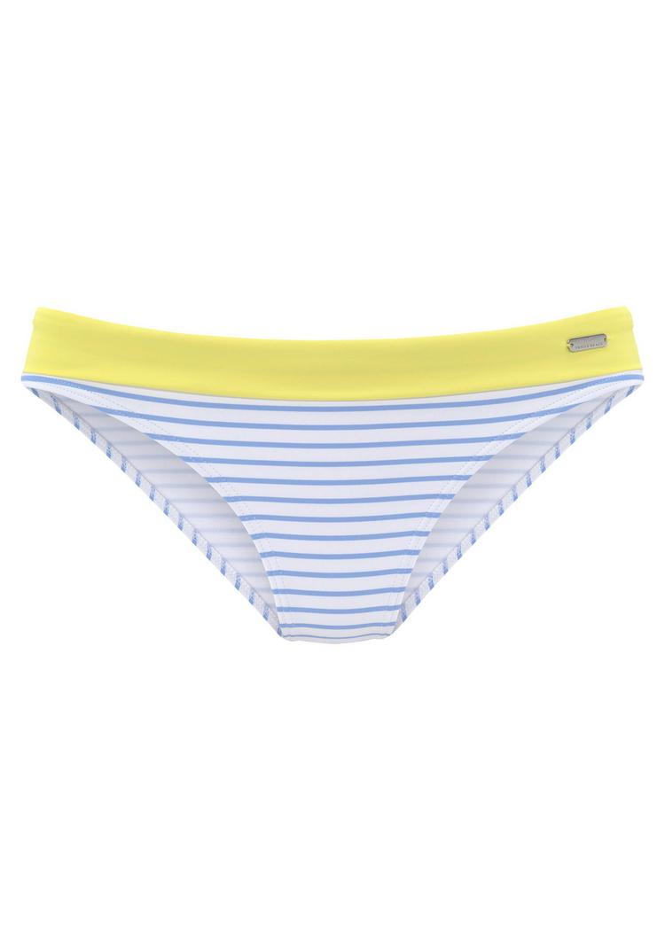 VENICE BEACH VENICE BEACH Bikini-Hose Bikini Hose Damen - schwarz-wei&szlig;-limette - 0 | SportScheck