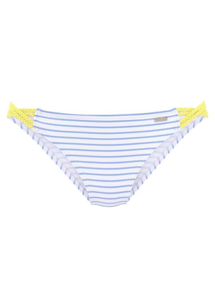VENICE BEACH VENICE BEACH Bikini-Hose Bikini Hose Damen - schwarz-wei&szlig;-limette - 0 | SportScheck