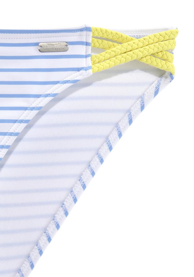 VENICE BEACH VENICE BEACH Bikini-Hose Bikini Hose Damen - schwarz-wei&szlig;-limette - 2 | SportScheck