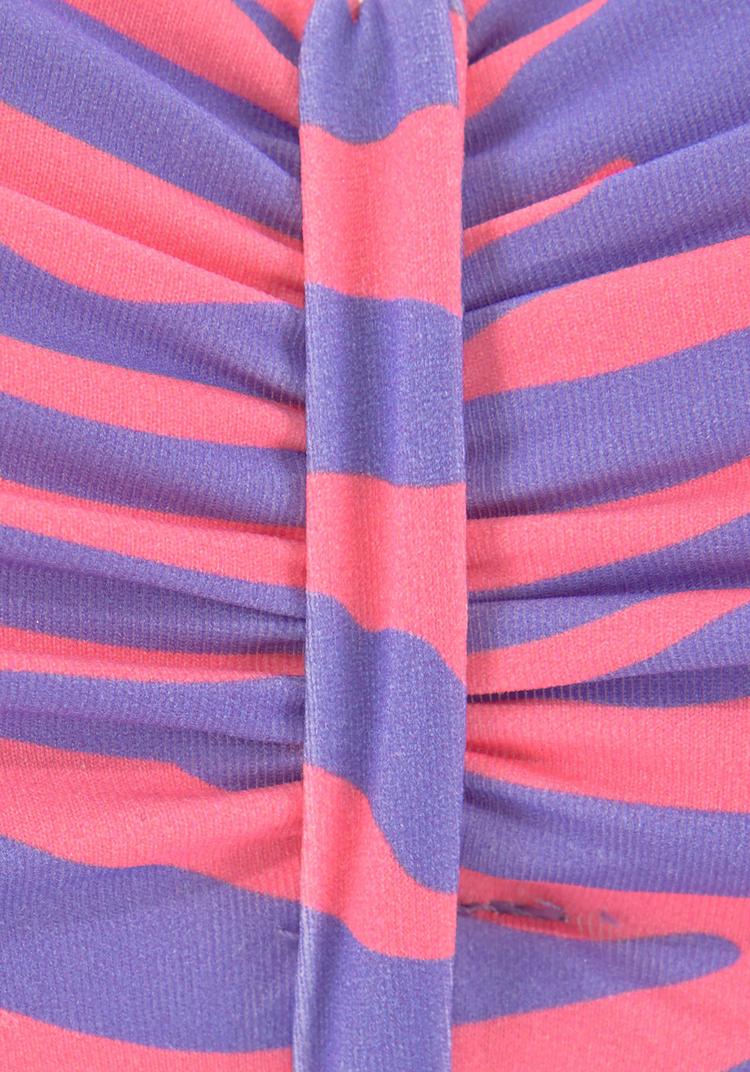 VENICE BEACH VENICE BEACH B&uuml;gel-Bandeau-Bikini-Top Bikini Oberteil Damen - violett-koralle - 1 | SportScheck