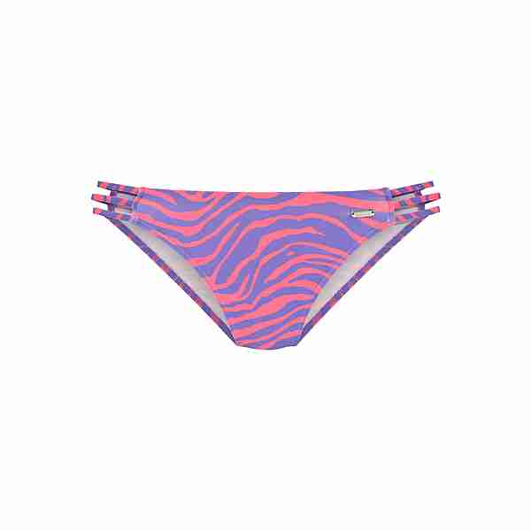 VENICE BEACH Bikini-Hose Bikini Hose Damen violett-koralle
