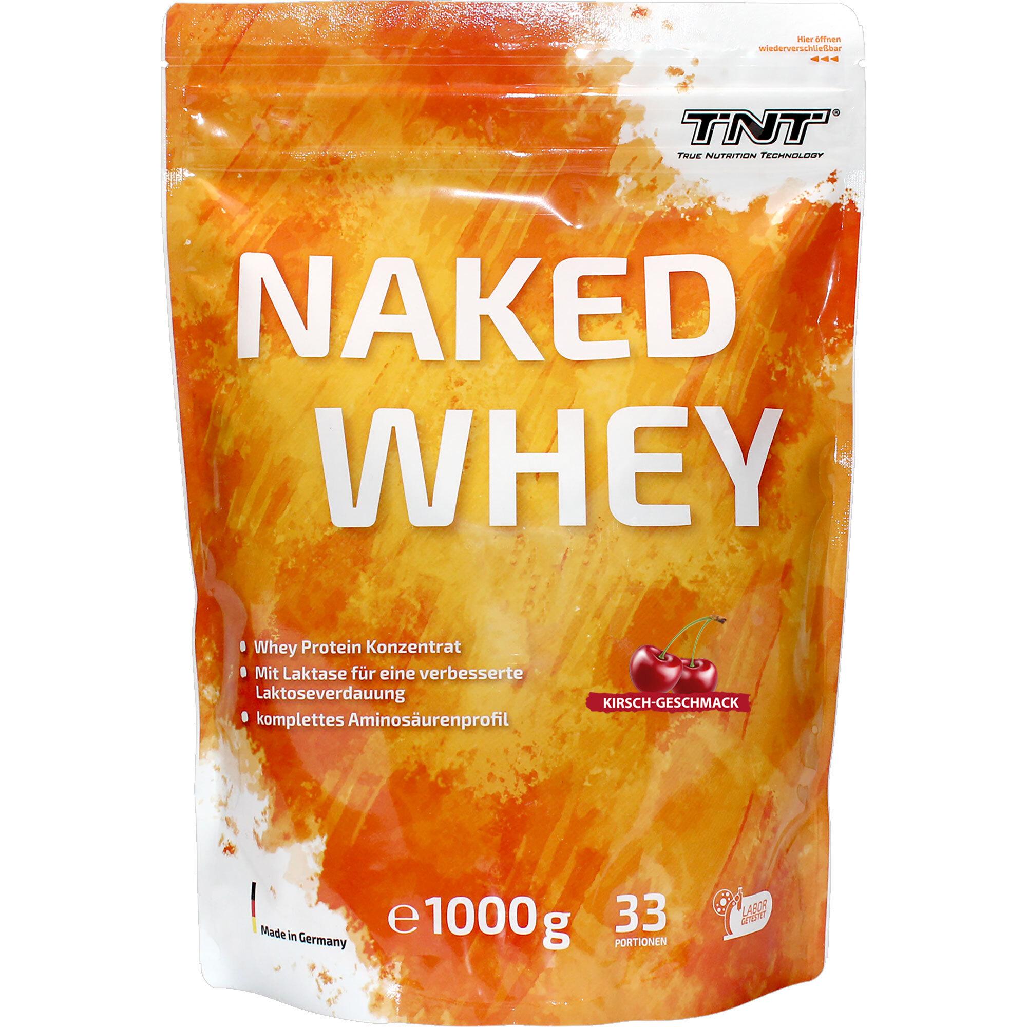 TNT Naked Whey Protein Proteinpulver Kirsche