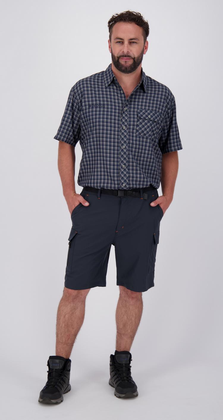 DEPROC active DEPROC active KENTVILLE MEN Full Stretch Short Bermudas Herren - anthrazite - 3 | SportScheck