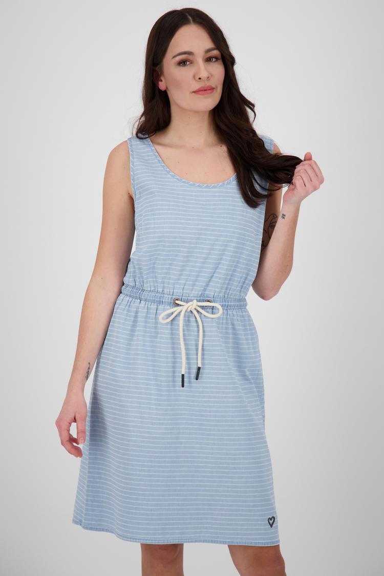 ALIFE AND KICKIN ALIFE AND KICKIN DojaAK DNM B Kurzarmkleid Damen - light denim - 0 | SportScheck