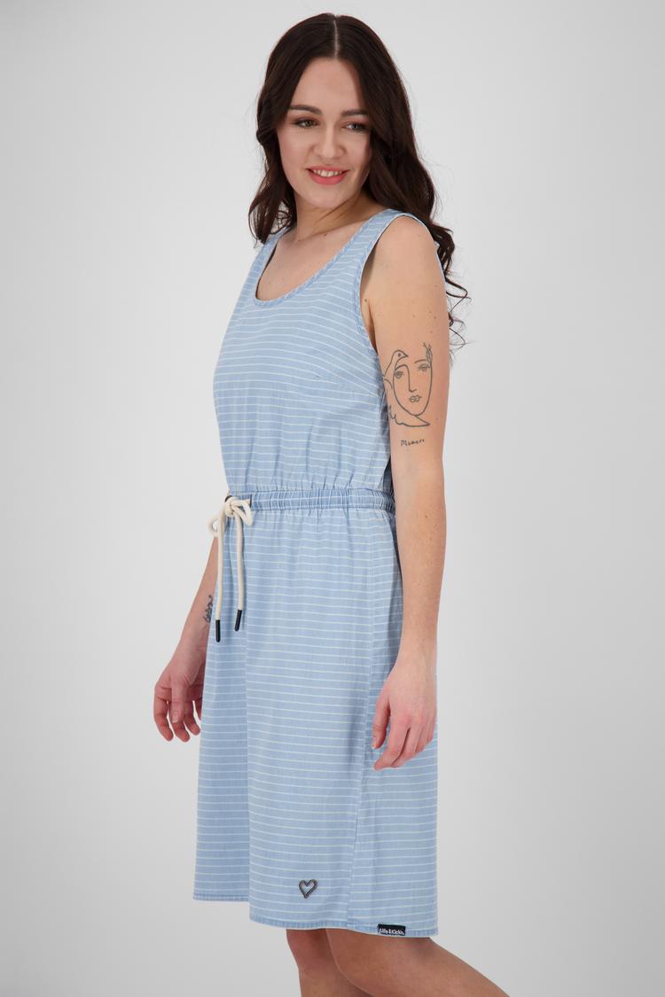 ALIFE AND KICKIN ALIFE AND KICKIN DojaAK DNM B Kurzarmkleid Damen - light denim - 1 | SportScheck