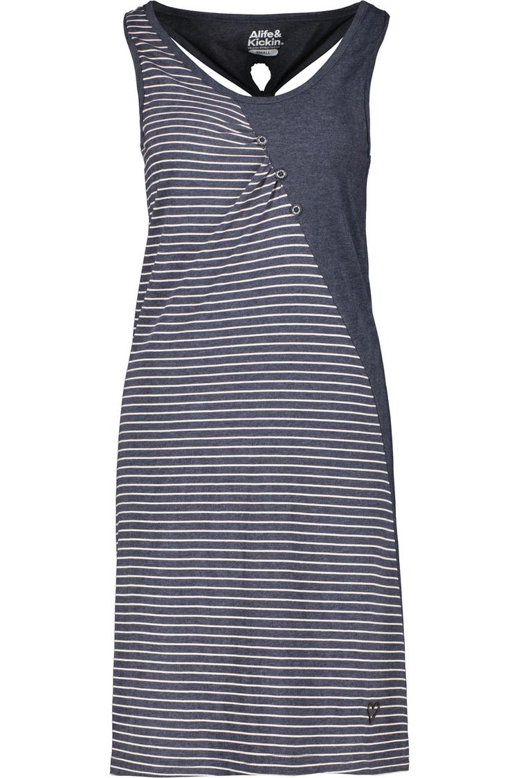 ALIFE AND KICKIN ALIFE AND KICKIN CameronAK B Kurzarmkleid Damen - marine melange - 0 | SportScheck