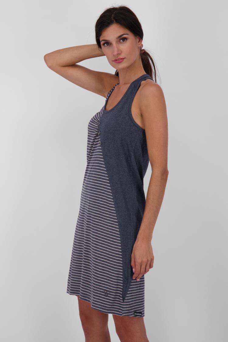 ALIFE AND KICKIN ALIFE AND KICKIN CameronAK B Kurzarmkleid Damen - marine melange - 1 | SportScheck
