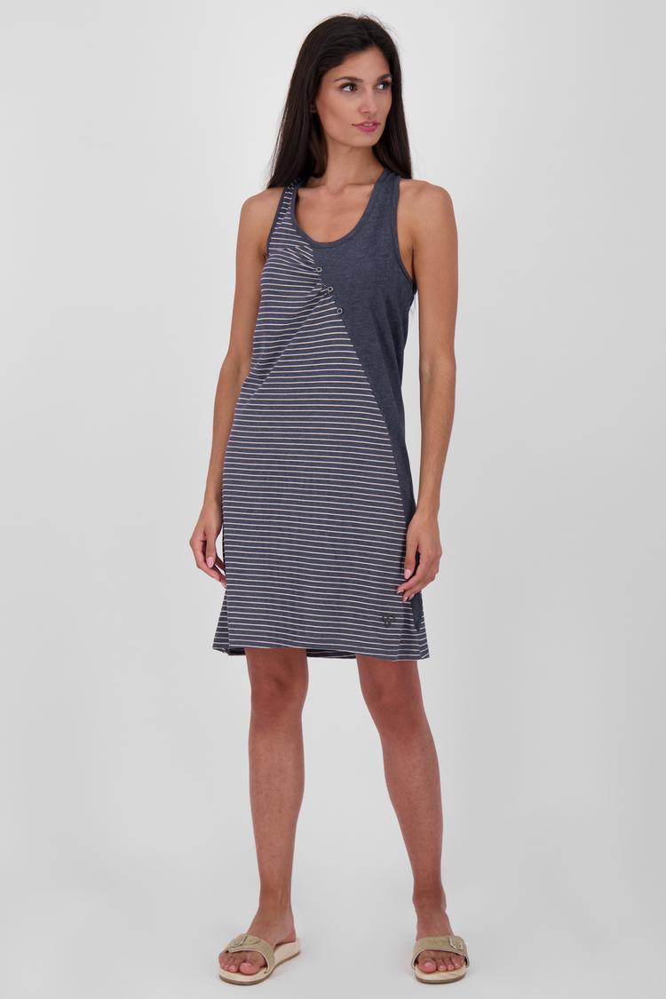 ALIFE AND KICKIN ALIFE AND KICKIN CameronAK B Kurzarmkleid Damen - marine melange - 4 | SportScheck