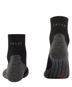 Rückansicht von Falke Kurzsocken Laufsocken Damen black-mix (3010)