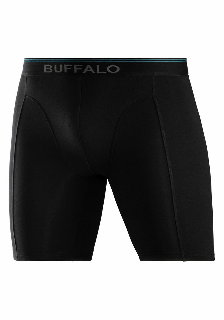 Buffalo Buffalo Langer Boxer Unterhose Herren - schwarz - 3 | SportScheck