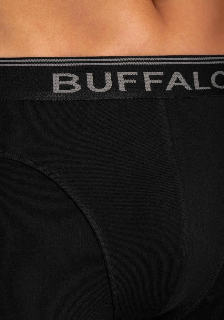 Buffalo Buffalo Langer Boxer Unterhose Herren - schwarz - 4 | SportScheck