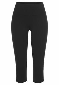 LASCANA Active Caprileggings Tights Damen schwarz