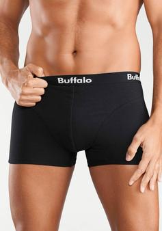Rückansicht von Buffalo Boxer Boxershorts Herren schwarz