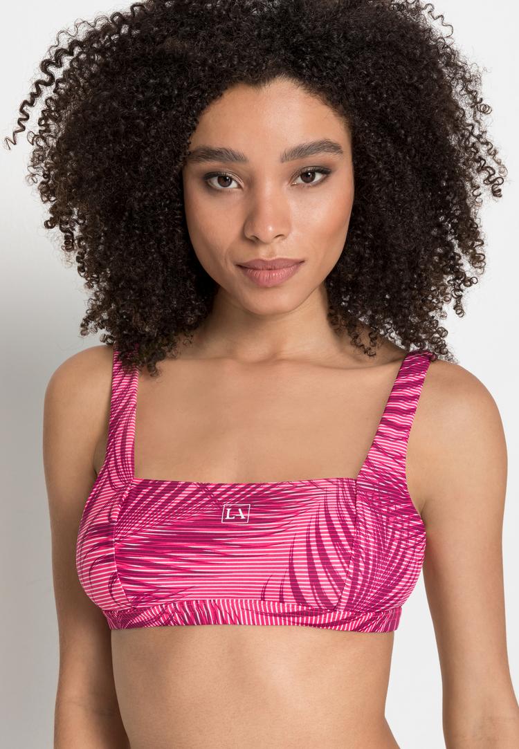 LASCANA Active LASCANA Active Bustier-Bikini-Top Bikini Oberteil Damen - bordeaux - 1 | SportScheck