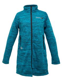 DEPROC active ELMSDALE LONG NEW CS Strickfleece Damen turquoise