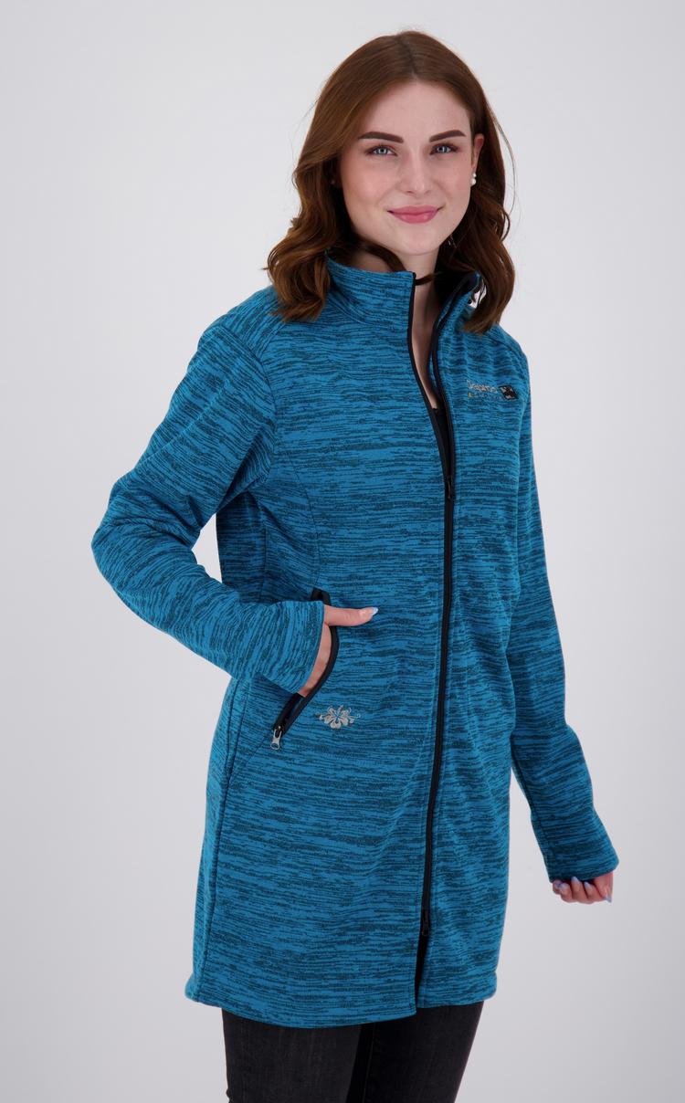 DEPROC active DEPROC active ELMSDALE LONG NEW CS Strickfleece Damen - turquoise - 2 | SportScheck
