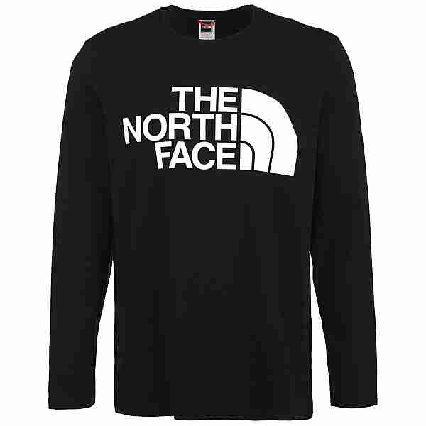The North Face Standard Langarmshirt Herren schwarz