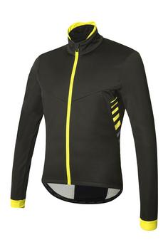 RH+ Logo II Jacket Fahrradjacke Herren black-yellow fluo