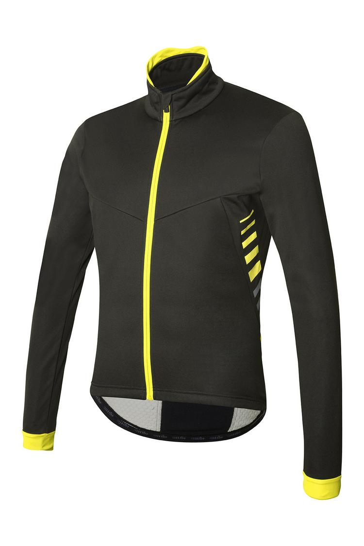 RH+ RH+ Logo II Jacket Fahrradjacke Herren - black-yellow fluo - 0 | SportScheck