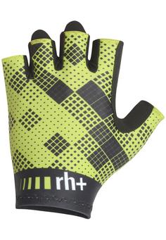 RH+ Fashion Glove Fahrradhandschuhe Plaster Acid Lime-Black