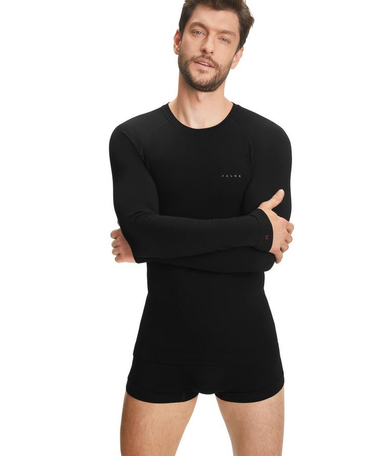 Falke Falke Light Longsleeve Regular Funktionsshirt Herren - black (3000) - 2 | SportScheck