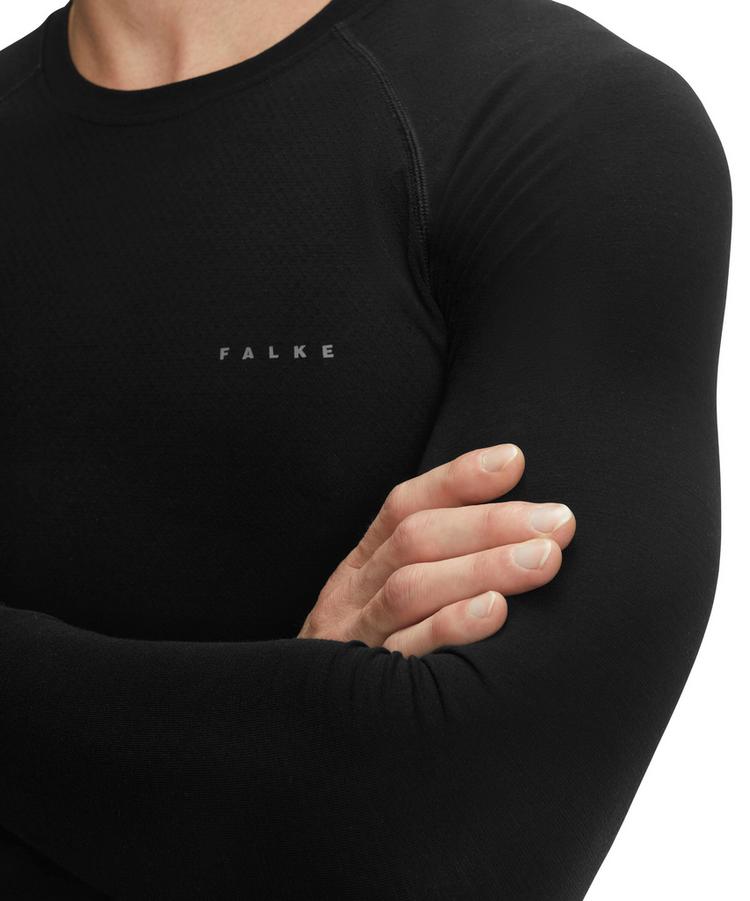 Falke Falke Light Longsleeve Regular Funktionsshirt Herren - black (3000) - 3 | SportScheck