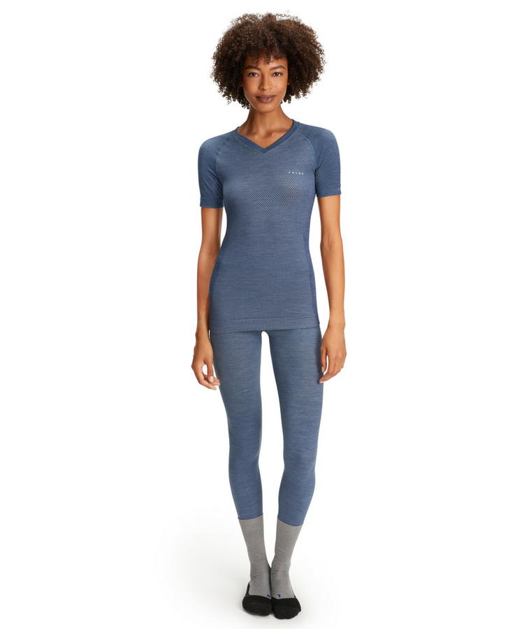 Falke Falke Light Shortsl. Shirt Regular T-Shirt Damen - capitain (6751) - 4 | SportScheck