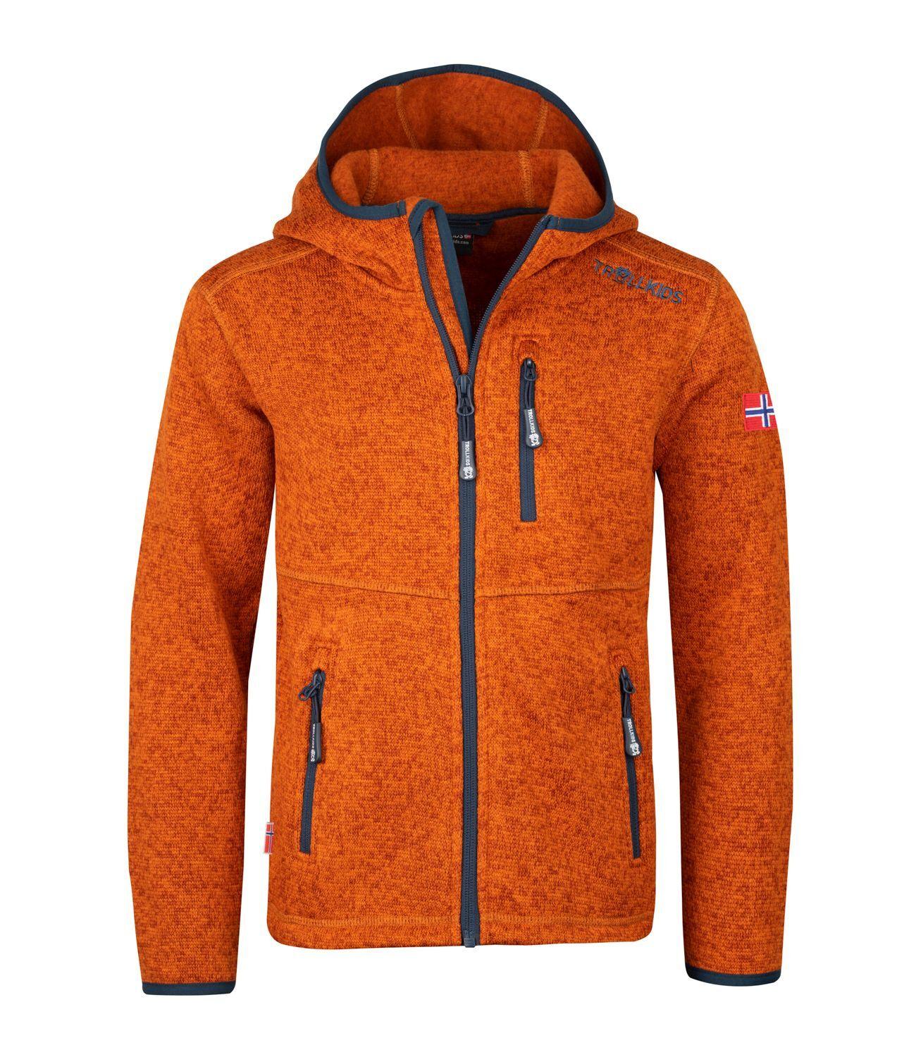 Trollkids Oppdal XT Jas Meisjes - Deep Violet/Dark Pink