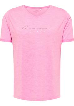 VENICE BEACH Curvy Line HARTFORD T-Shirt Damen rapture rose