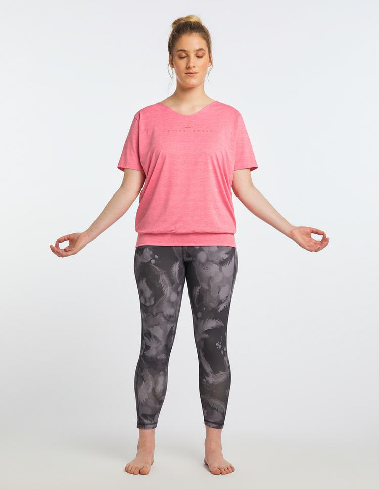 VENICE BEACH VENICE BEACH Curvy Line Sui T-Shirt Damen - cameo rose - 7 | SportScheck