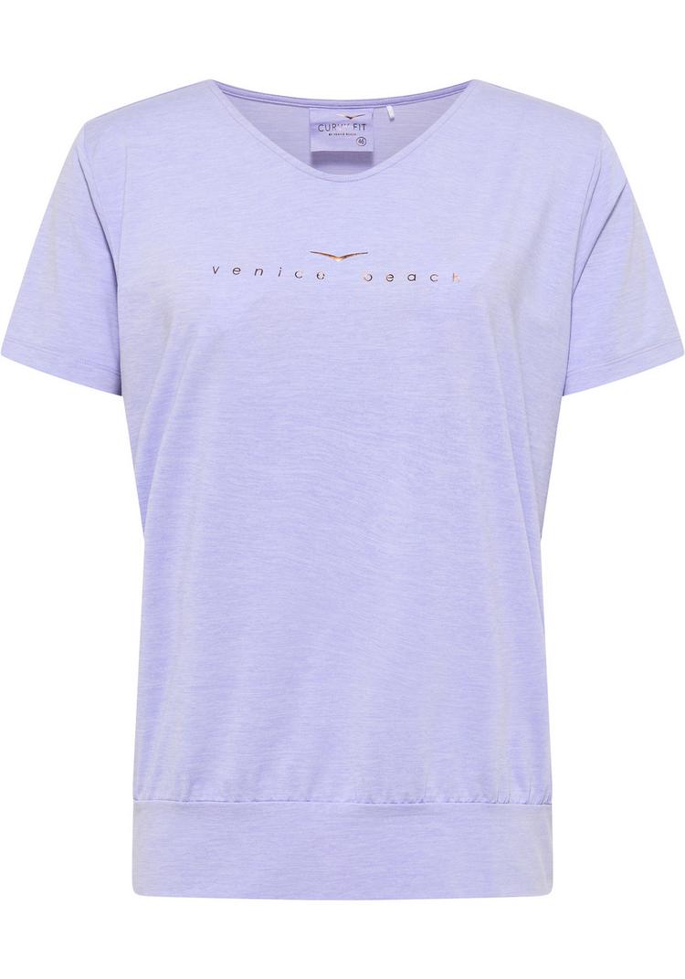 VENICE BEACH VENICE BEACH Curvy Line Sui T-Shirt Damen - cameo rose - 2 | SportScheck