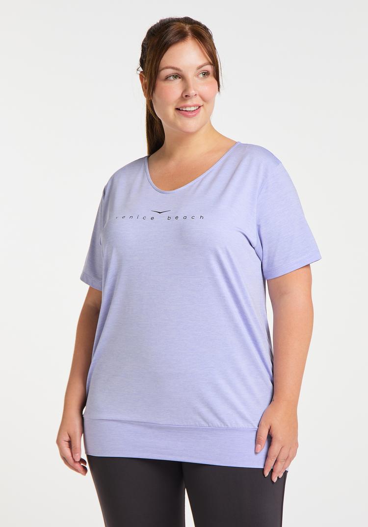 VENICE BEACH VENICE BEACH Curvy Line Sui T-Shirt Damen - cameo rose - 3 | SportScheck