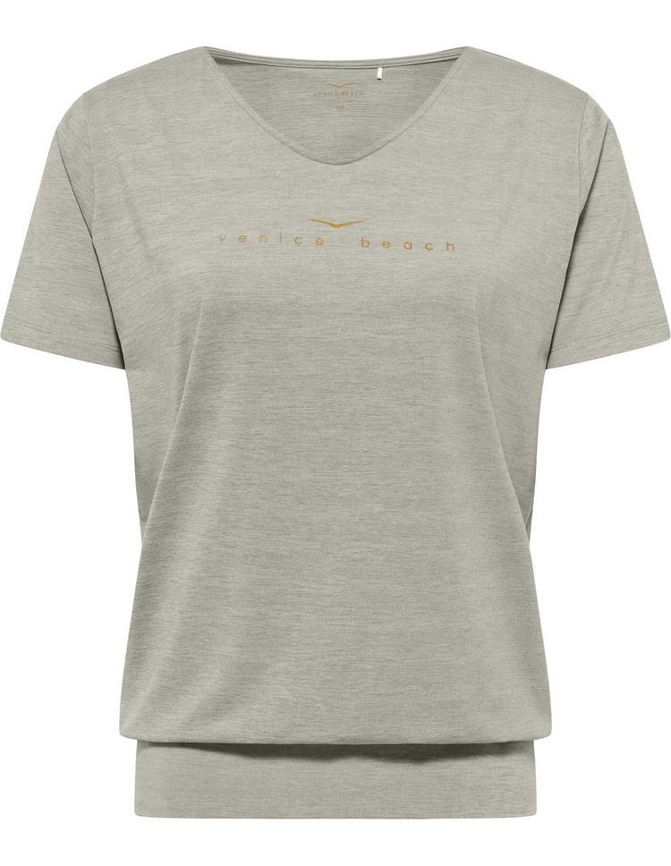 VENICE BEACH VENICE BEACH Curvy Line Sui T-Shirt Damen - cameo rose - 1 | SportScheck