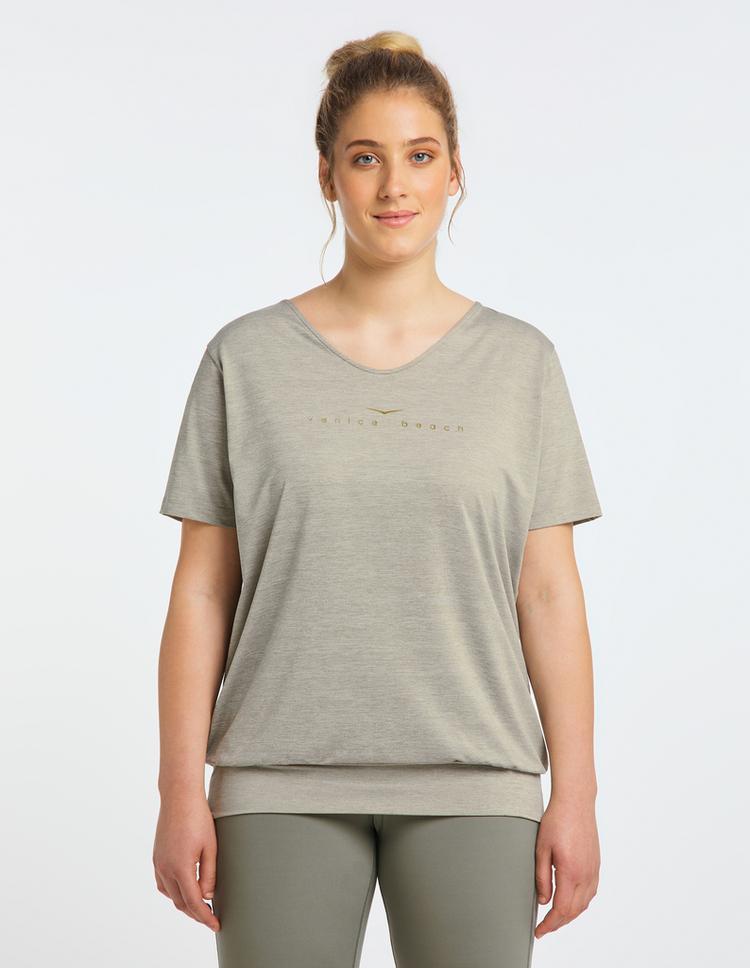 VENICE BEACH VENICE BEACH Curvy Line Sui T-Shirt Damen - cameo rose - 2 | SportScheck