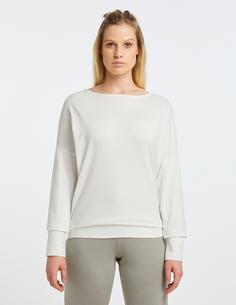 Rückansicht von VENICE BEACH VB Calma Sweatshirt Damen cloud white