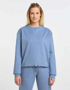 Rückansicht von VENICE BEACH VB Tollow Sweatshirt Damen delft blue