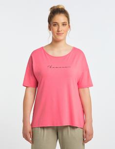 Rückansicht von VENICE BEACH Curvy Line Devy T-Shirt Damen sweet coral
