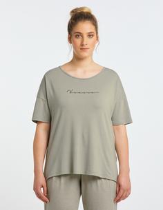 Rückansicht von VENICE BEACH Curvy Line Devy T-Shirt Damen sage