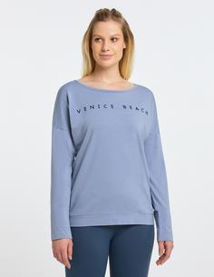 Rückansicht von VENICE BEACH VB Luemi Sweatshirt Damen delft blue