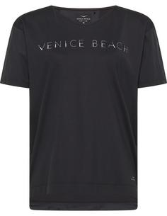 VENICE BEACH Curvy Line Ennaly T-Shirt Damen black