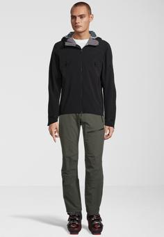 Rückansicht von RH+ 2,5 Elements Hardshelljacke Herren eucalyptus green