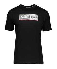 Nike F.C. T-Shirt Funktionsshirt Herren schwarz