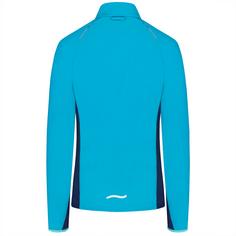 Rückansicht von TAO Running Laufjacke Damen blue green