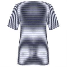 Rückansicht von TAO FINCHEN T-Shirt Damen navy striped