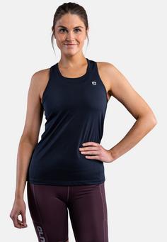 Rückansicht von CLN Athletics Lola Funktionsshirt Damen midnight blue